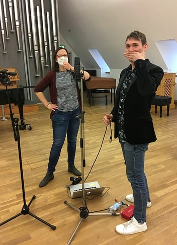 Duett mit Sicherheitsabstand