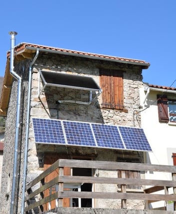 panneau solaire site isolé