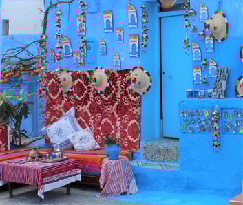 撮影の合間に、こんな素敵な「青空カフェ」で、ちょこっと休憩しましょうね♪