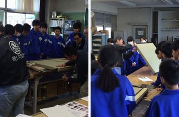 ものづくり体験の様子