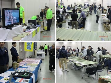 展示会の様子