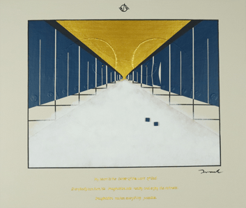 NOREN STREET 1   530mm*455mm   F10   2021 acrylic on canvas, wood