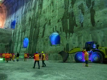 Cavern construction: project Linthal 2015