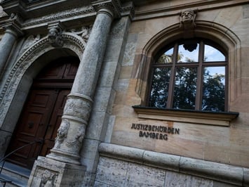 Das Gebaeude der Justizbehoerden in Bamberg (Bayern). Foto: David Ebener/Archiv