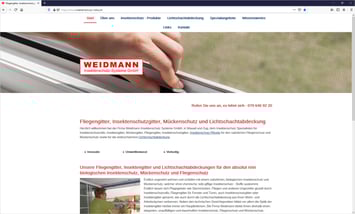 Weidmann, Insektenschutz-Rollos & Systeme