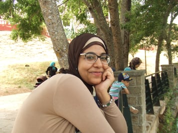 モロッコの事、イスラム文化の女性ならではの考え方などを教えてくれた、私の友達Aさん。