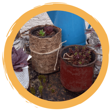 Basteln mit Waldmaterial