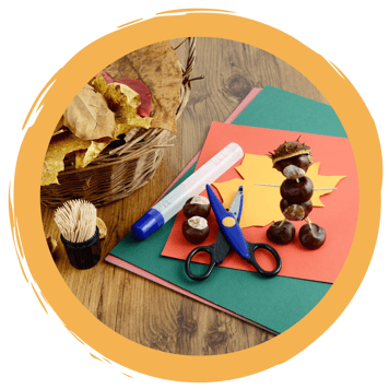 Spiele basteln aus Naturmaterialien