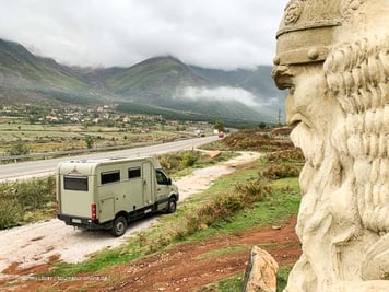 Mit dem Wohnmobil in Albanien