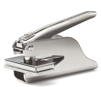 sellos de realce, sellos secos, sellos de alto relieve