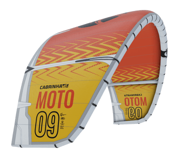 Cabrinha Moto White Yellow, Moto von Cabrinha