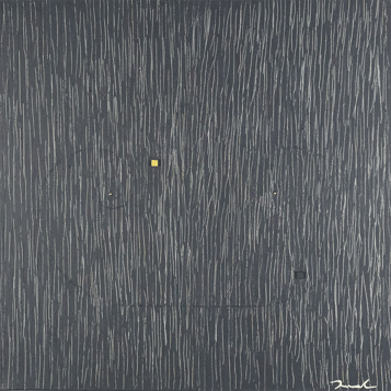 WARP SPEED 5   530mm*530mm   S10   2020 acrylic on canvas, wood