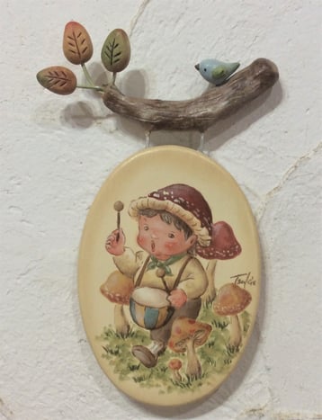 トールペイント　アクリル画