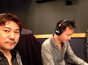 内垣建一プロ(左) 撮影:本人