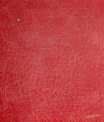 FATEFUL CHOICE 2   455mm*530mm   F10   2024  acrylic on canvas, wood