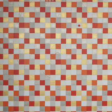 BEAUTIFUL COMMUNICATION 2   652mm*652mm   S15   2024  acrylic on canvas, wood