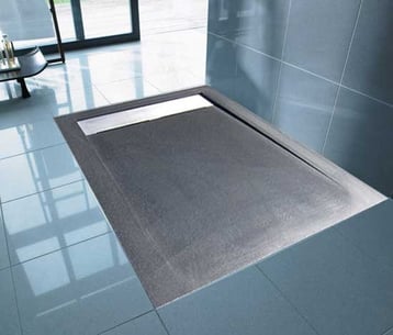 Receveur de douche ultra-plat en résine