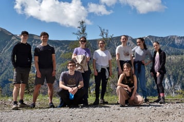 Foto vom Jugendlager 2024 in Naßwald bei der Rax.