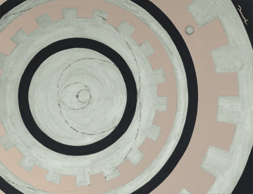 TOP GEAR  4   410mm*318mm   F6   2023  acrylic on canvas, wood