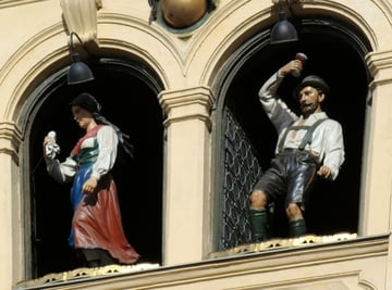 das tanzende Steirerpaar