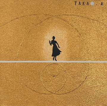 SPACE TIME TRAVELER  36   180mm*180mm   S0   2024  acrylic on canvas, wood