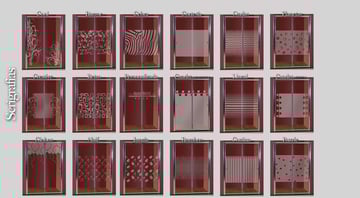 Mamparas baño serigrafiadas Cuenca