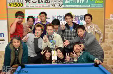 優勝のジョージア妻田店（A・Bチーム合同）