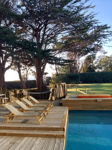 chaise longue bois extérieur made in france