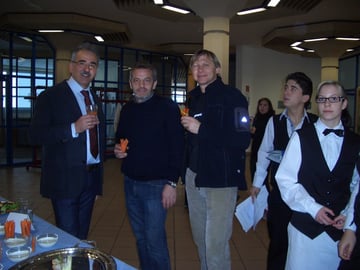 Dir.WilhelmRaggl,Fachlehrer HerbertOsl, Fachlehrer Alexander Berloffa