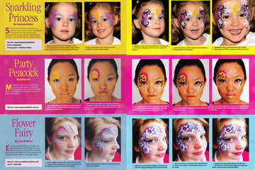 Kinderschminken, Kinderschminken vorlagen, Schminkfarben kaufen, Kinderschminken kurse, schminkfarben Schweiz