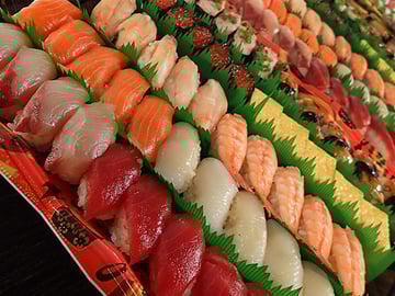 正月営業　宅配寿司