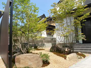 造園　外構　エクステリア工事　＠奈良県北葛城郡王寺町