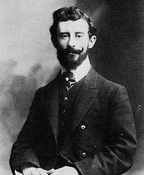 Maurice Ravel en 1906 (Pierre Petit).