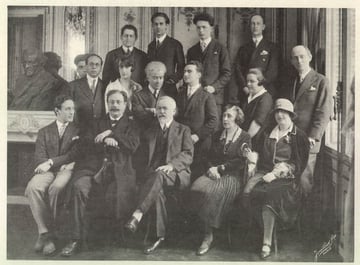 Clase de composición de Paul Dukas.