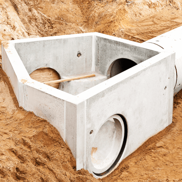 Säurebeständiger Beton  Isolierter Beton Fundament Gründungsbauteile Stützbauwerk 