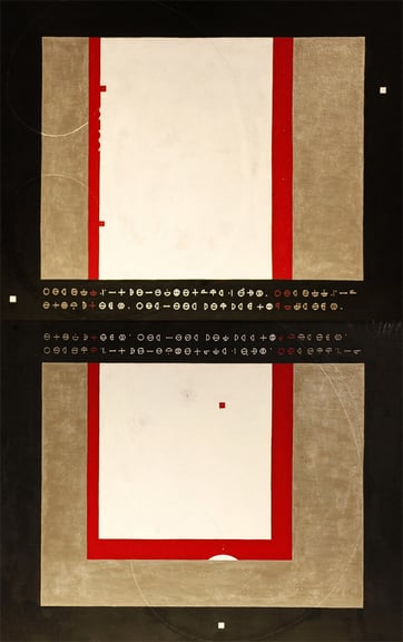 Body & Image 4   803mm×1304mm (803mm×652mm each)  F25×2   Acrylic  2013