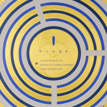 MU'S  HAWAII  6  652mm×652mm  S15   Acrylic, wood   2017