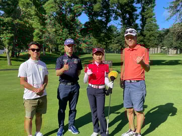 スタート前に記念撮影