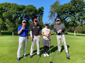 スタート前に記念撮影