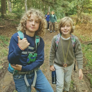 Ouder en Kind Bushcraft Wandeltocht Ardennen
