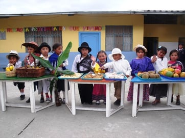 SchülerInnen von Cisol während der Kulturwoche 2010