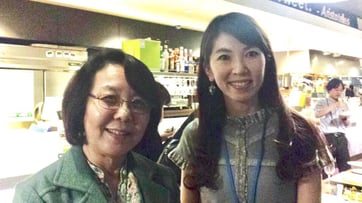 「NHKニュースで英会話」の鳥飼玖美子先生と♪