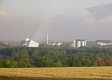 le Futuroscope vu du chemin