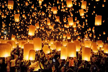 Sky Lantern Team Building Taiwan & Thailand