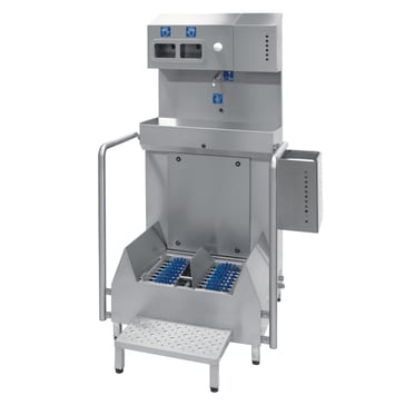 Poste hygiénique mains et semelles