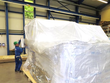 Industrieverpackung Exportverpackung | Verpacken vor Ort