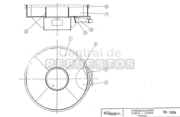 Despiece Mezcladora Frumecar serie TRH1500