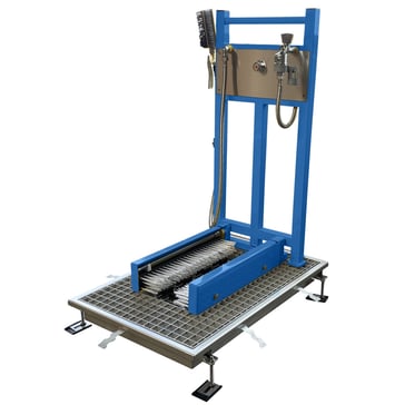  Lave-bottes inox à encastrer plat 