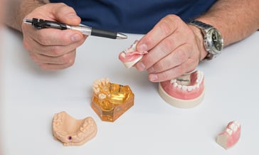 Knochenaufbau Augmentation