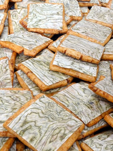 おぼろ昆布せんべい